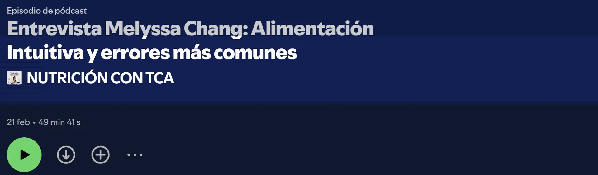 Podcast de Melussa Chang Podcast de Melussa Chang